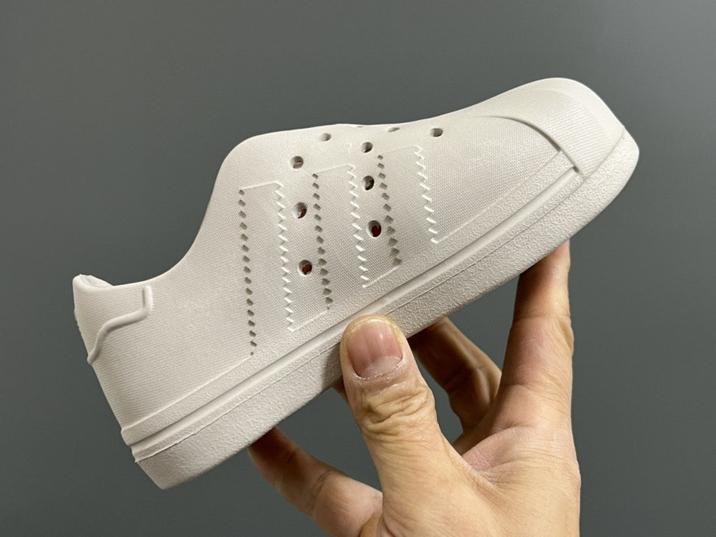 Soft shell hole slip-on sandals for children" light beige"
