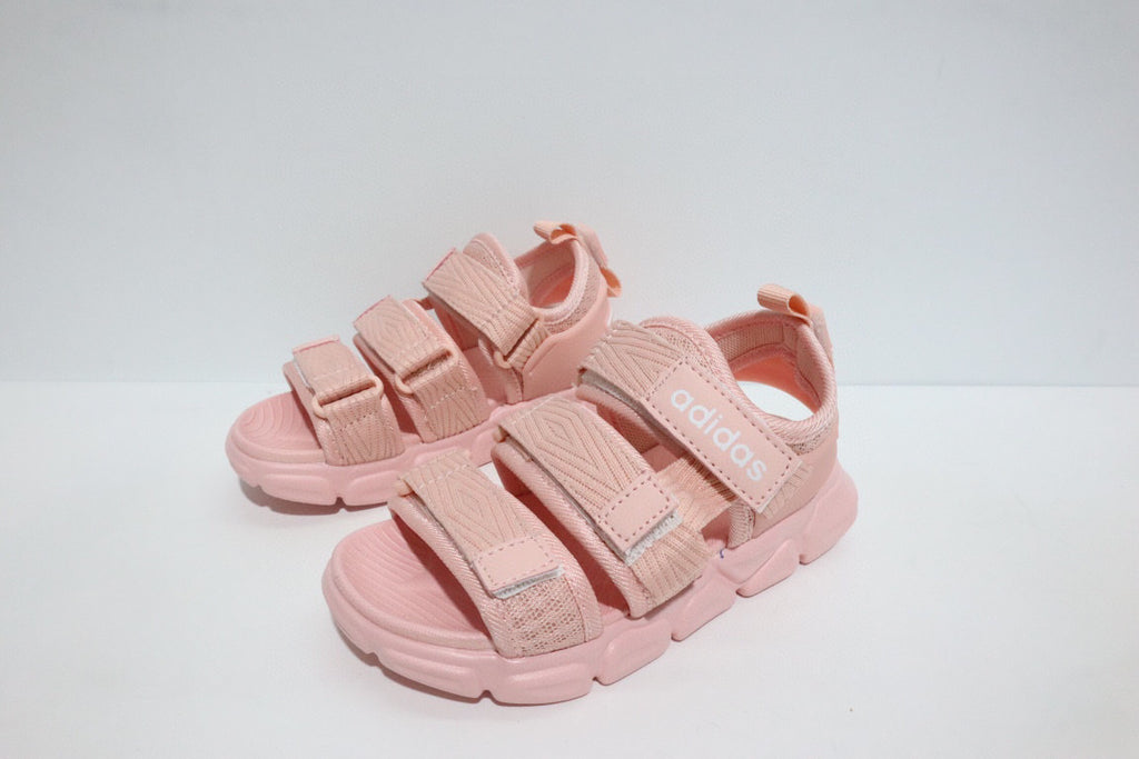 Adidas three velcro sandals "pink"