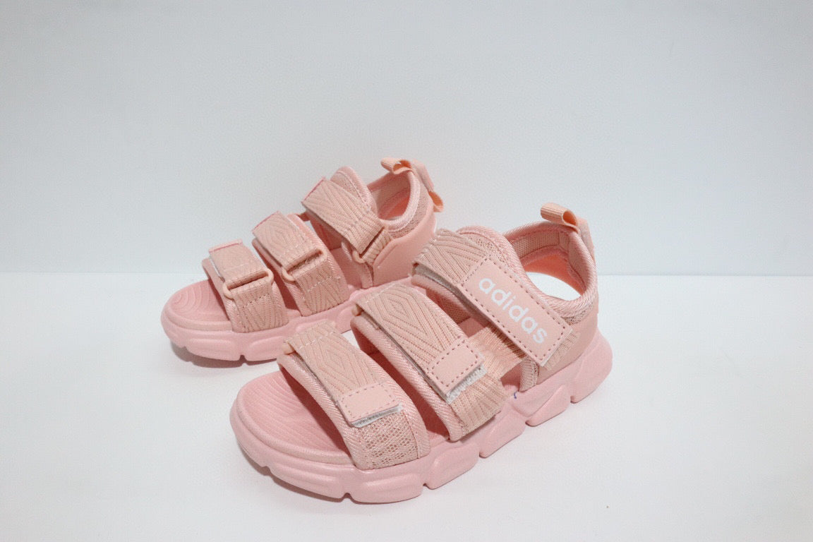 Adidas three velcro sandals "pink"