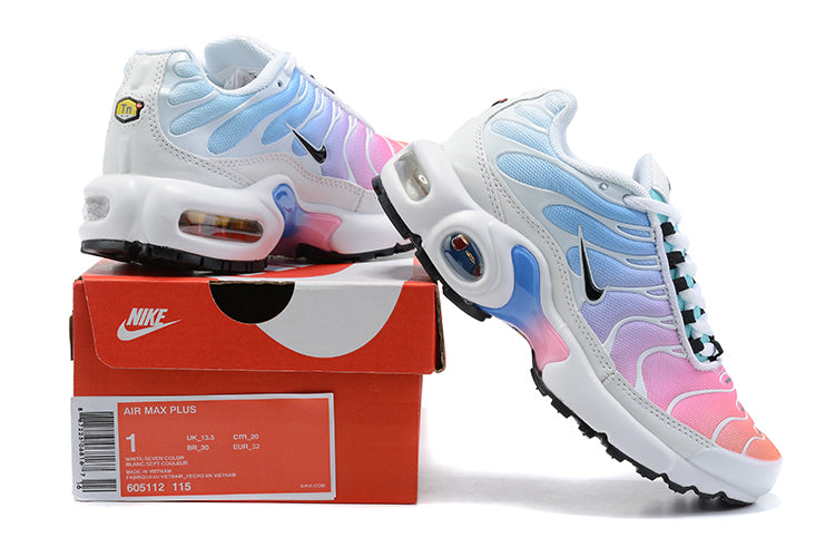 TN air cushion nike AIR MAX PLUS" white, blue, pink"