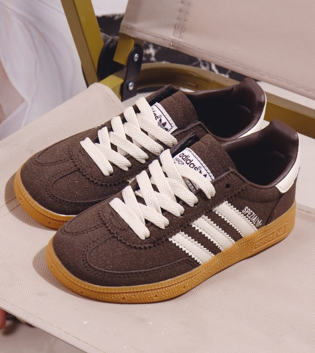 Adidas Dexter II casual children's sneakers" brown"