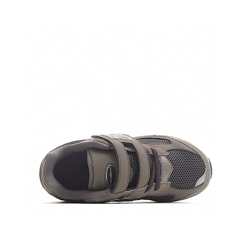 NB327 Rotating Buckle Waffle Gump Children's Shoes" gray"