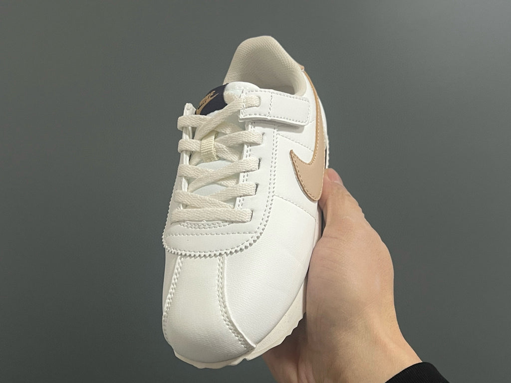 Nike Forrest Gump Classic Velcro Kids Shoes" white, beige"