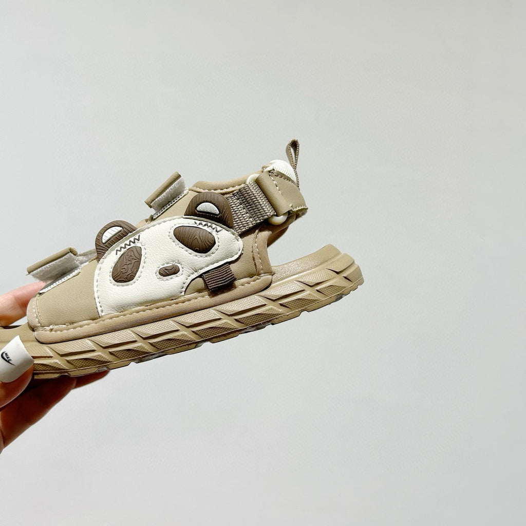 Nike Red Panda Soft Sole Beach Sandals " Beige"