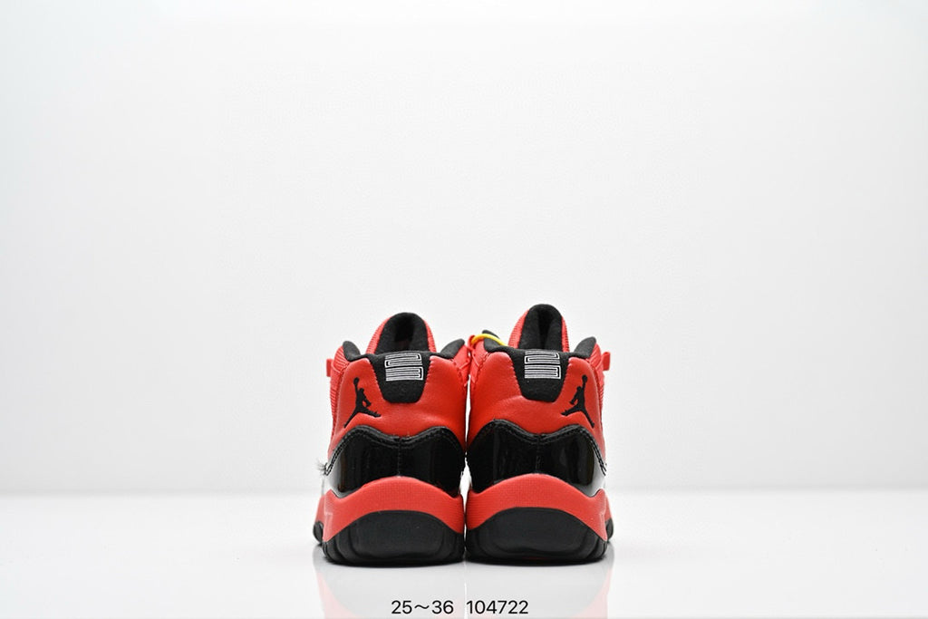 Joe 11 high-top high-quality children's shoes" basketball" red"
