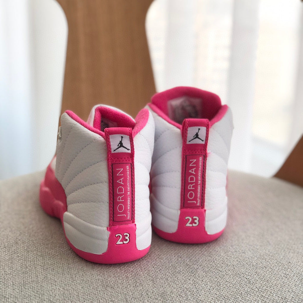 Joe 12 high quality children's shoe" white and Pink"
