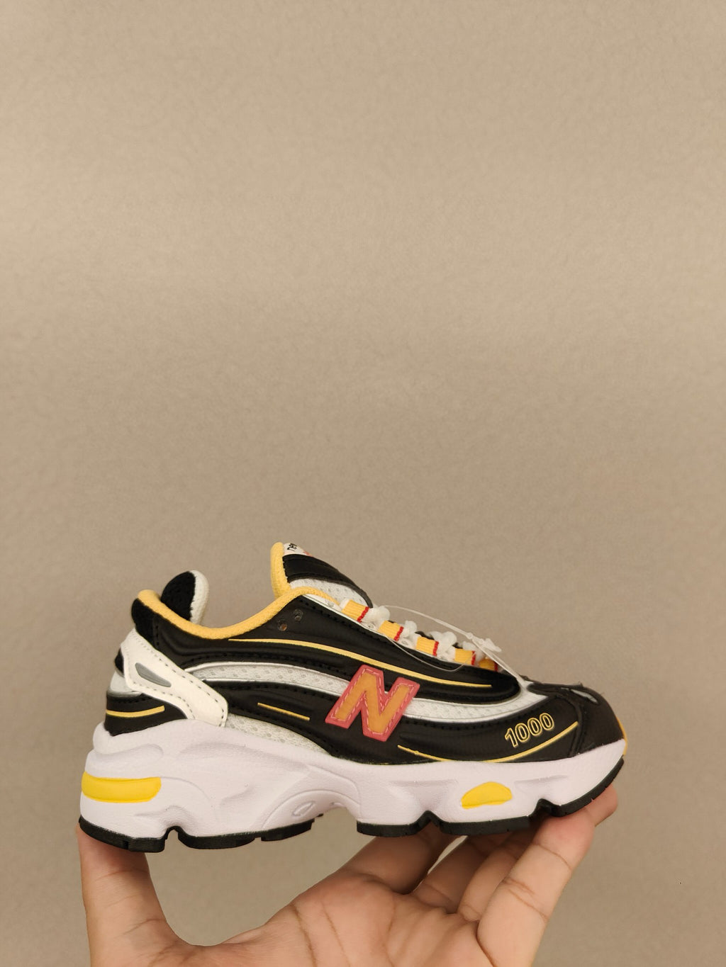 NB1000 lace-up children's shoes" white, black"