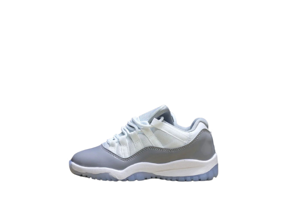 Joe 11 low-top children's shoes" white, gray"