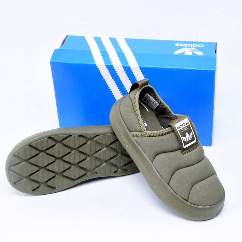 Adidas slip-on shoes" gray"