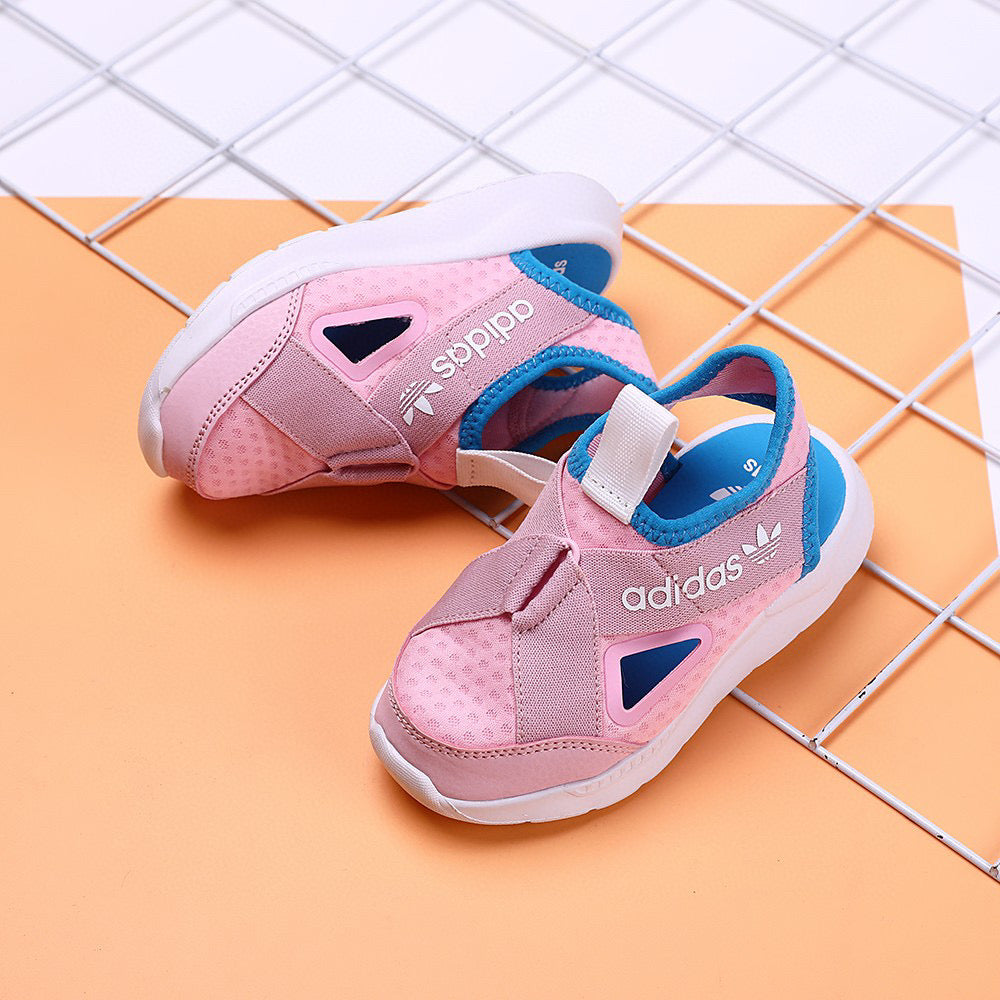 Adidas clover cross hollow sandals" pink"