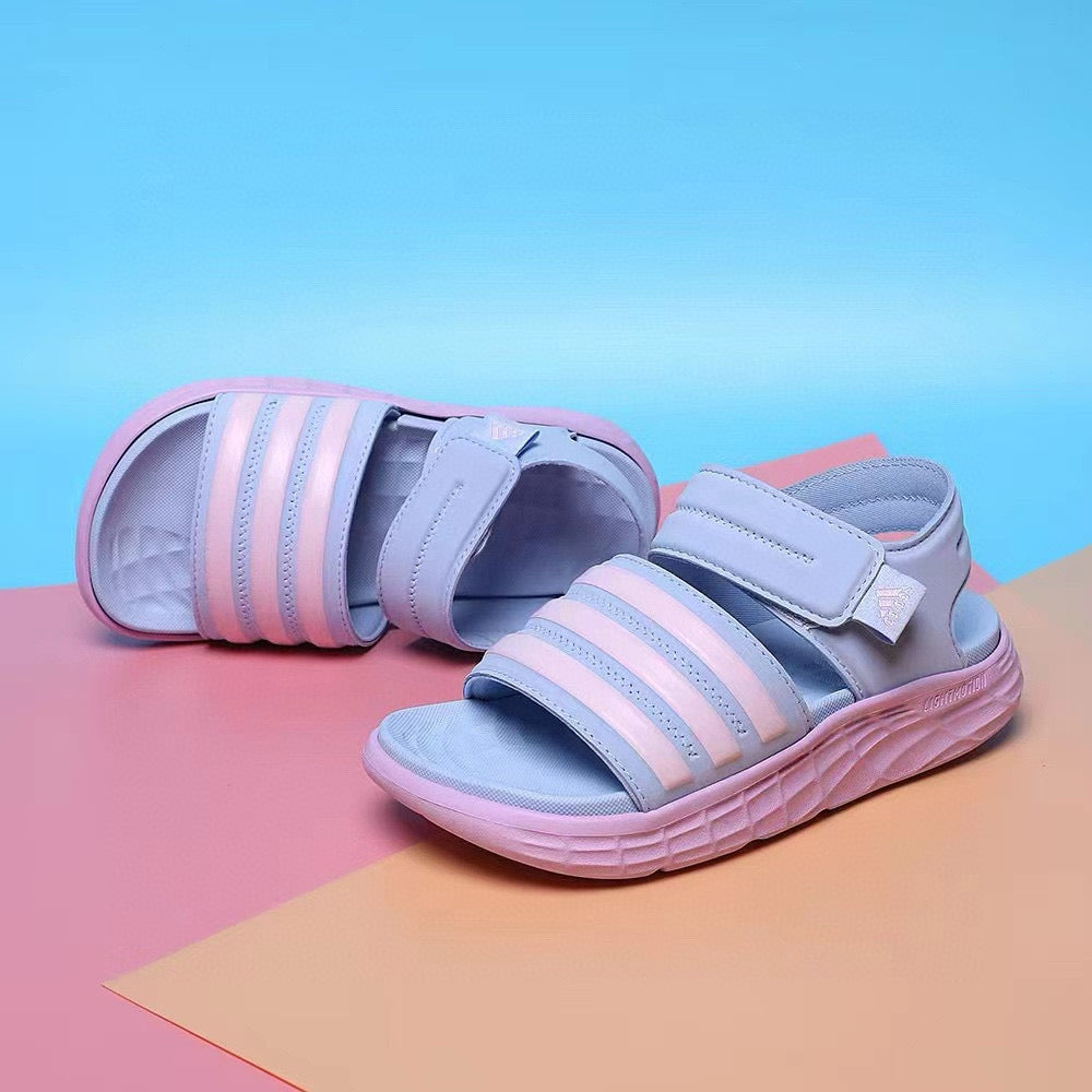 Adidas Durango Sandals lightweight non-slip wear-resistant sandals" pink, blue"