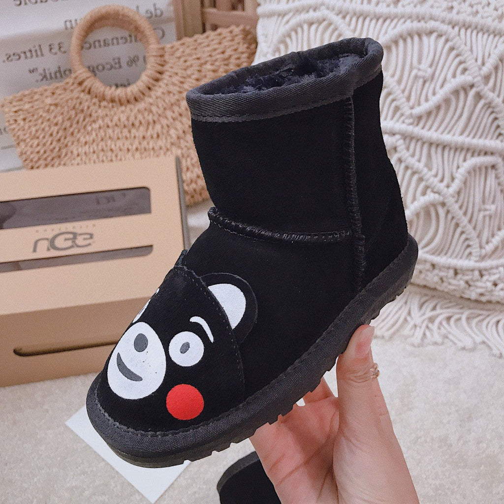 UGG children's shoes cartoon series" black"