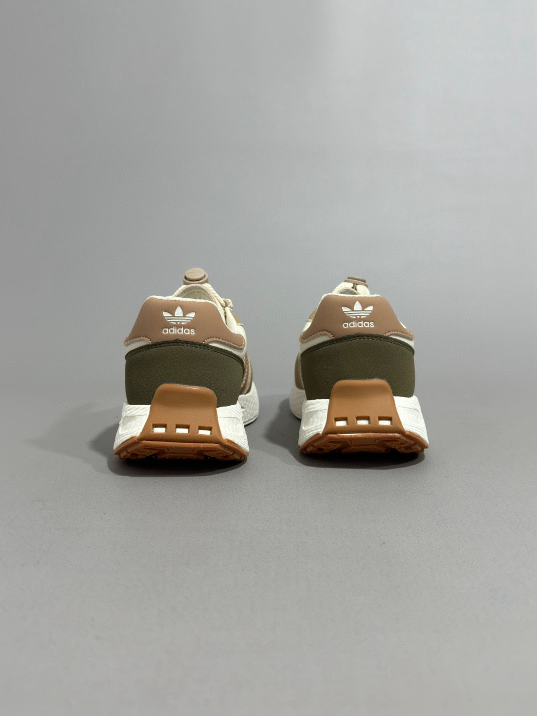 Adidas Popcorn Running Shoes" cream, beige"