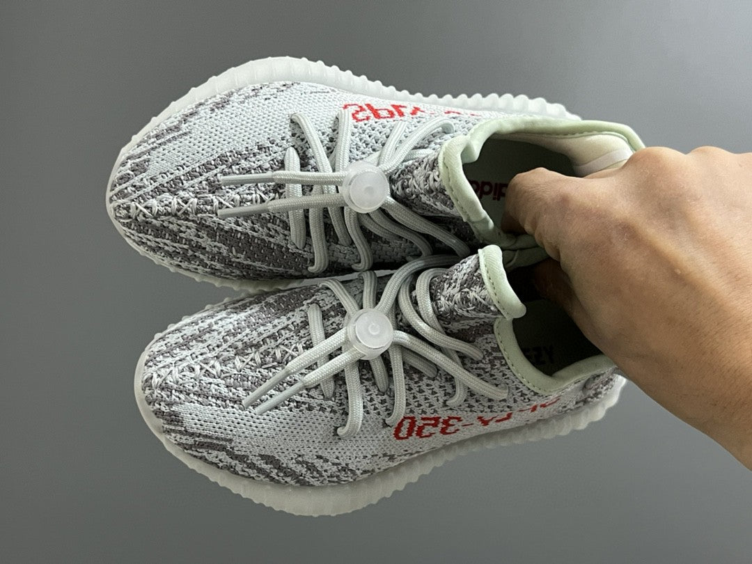 Coconut 350V2 really explosive children's shoes" light blue-gray"