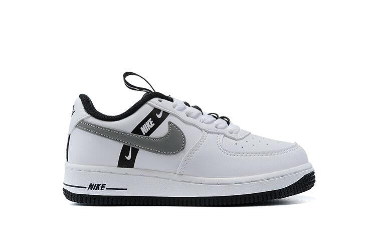 Air Force low-top lace-up sneakers" white, gray"
