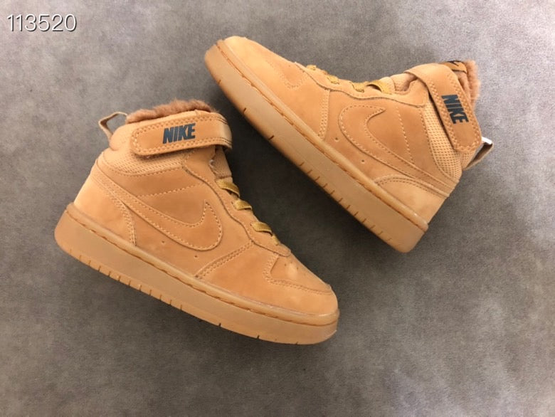 NIKE COURT Borough Mid2 JUN Air Force Workwear" Camel"