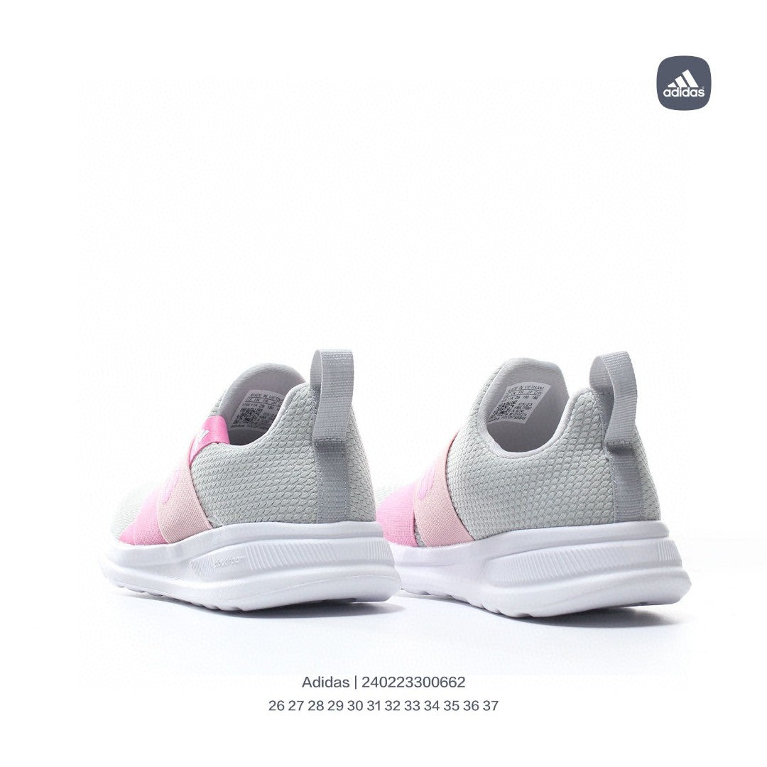 AD Kids' Slip-On Elastic Casual Sneakers" gray"
