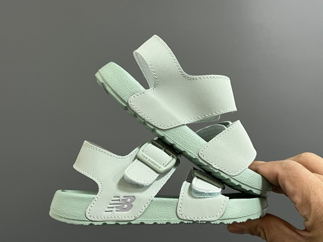 G version of Birkenstock Velcro sandals for children" aqua"