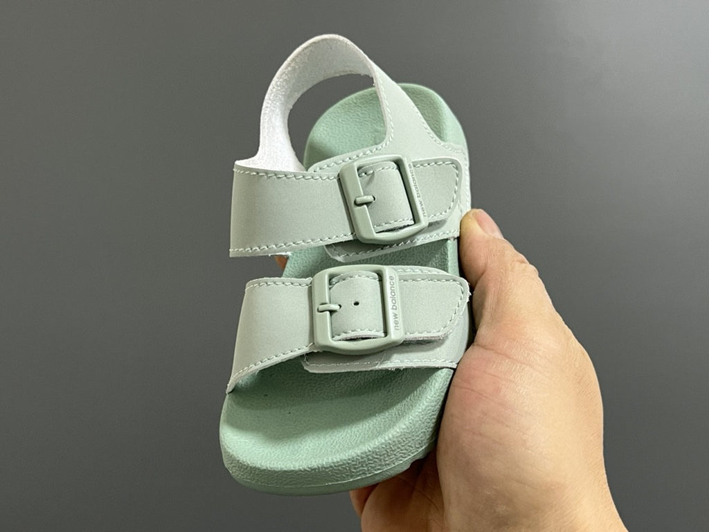 G version of Birkenstock Velcro sandals for children" aqua"