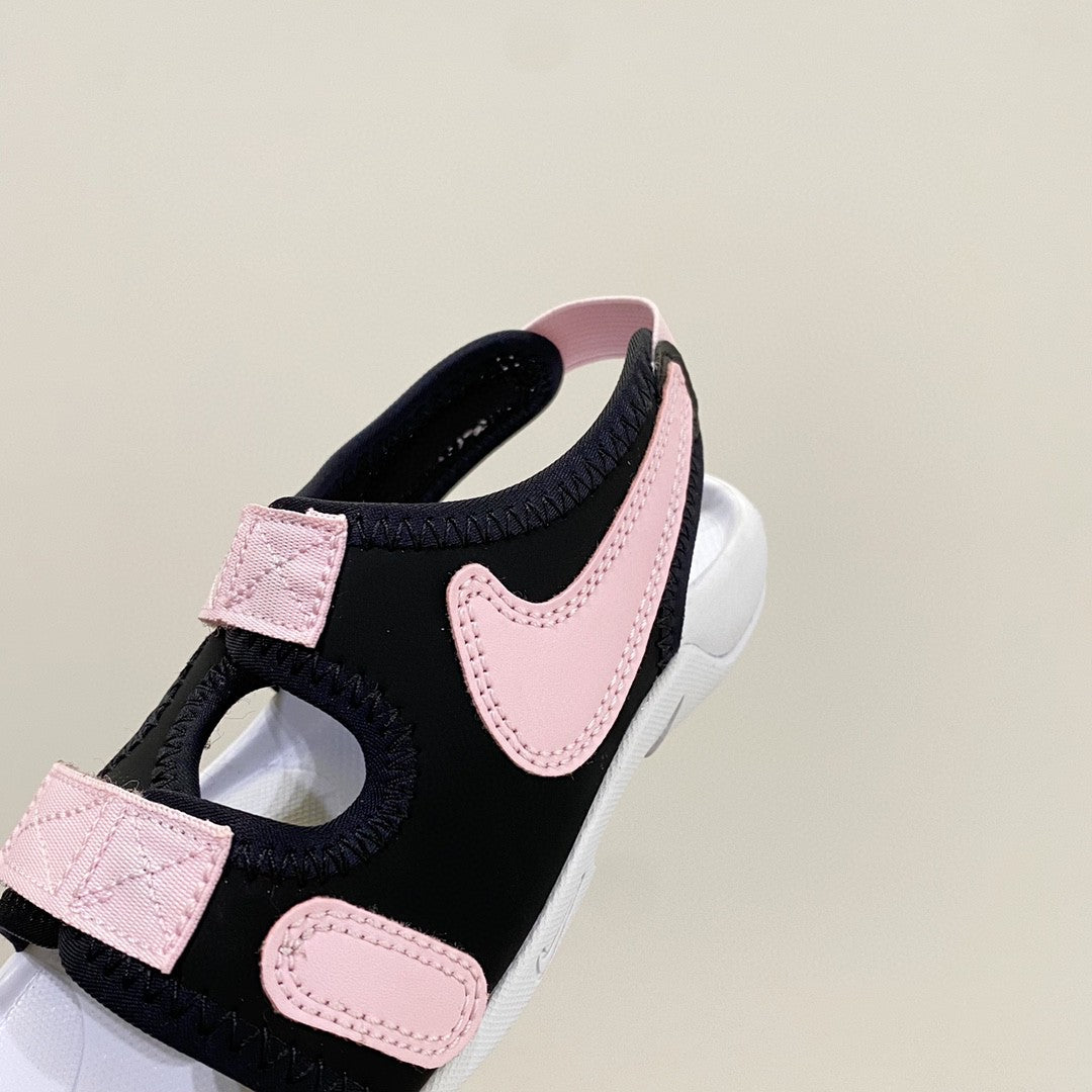 Nike Sunray Adjust 6 (TD) Children's Sandals" white, black, pink"