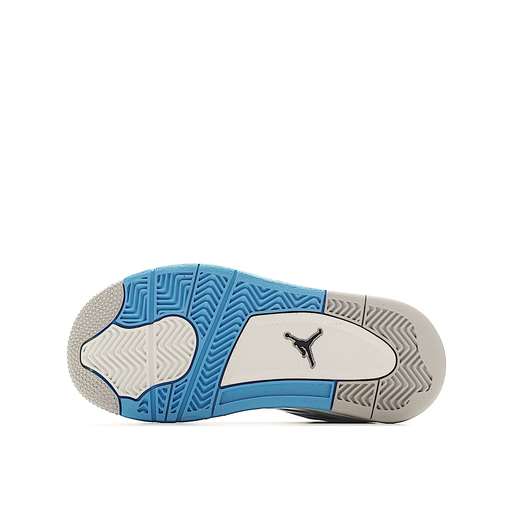 Jordan Zero Lace-Up Basketball Shoes for Kids" black, white, blue"