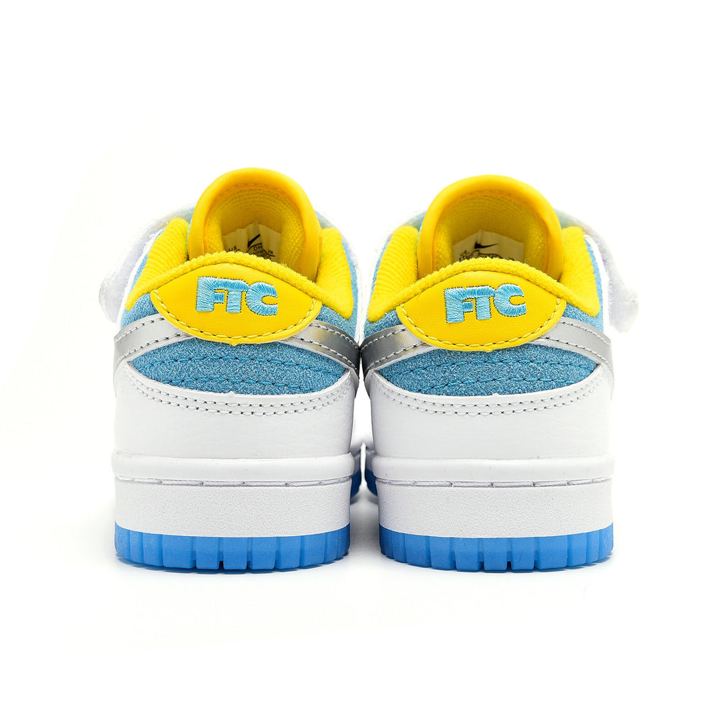 SB Velcro children's shoes" white, blue"