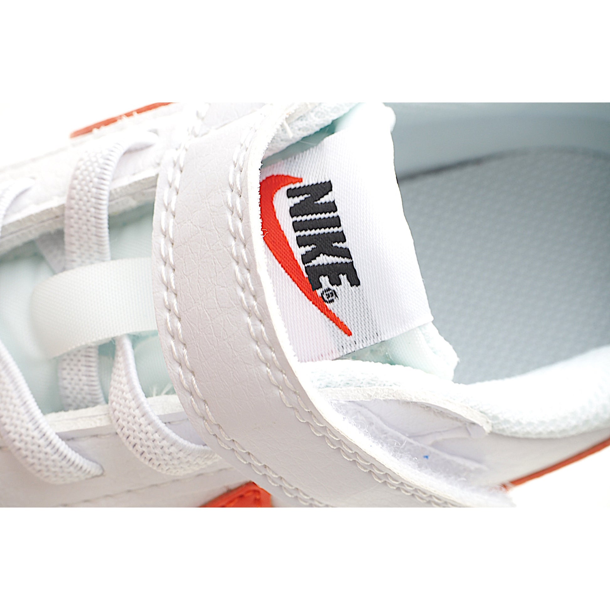 Trail Blazers Velcro Low-Top Kids Sneakers" white, blue, orange"