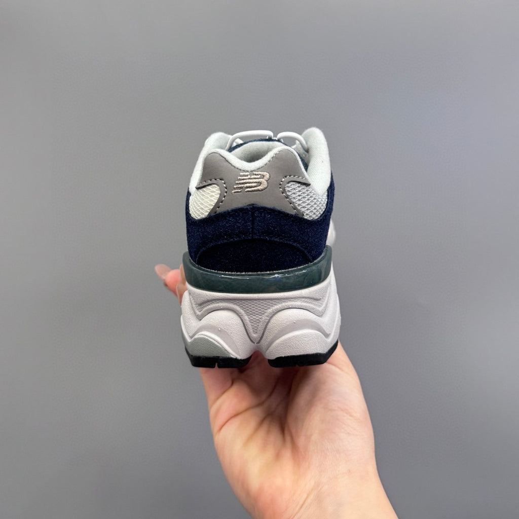 New Balance 9060 series retro versatile dad style elephant" blue"