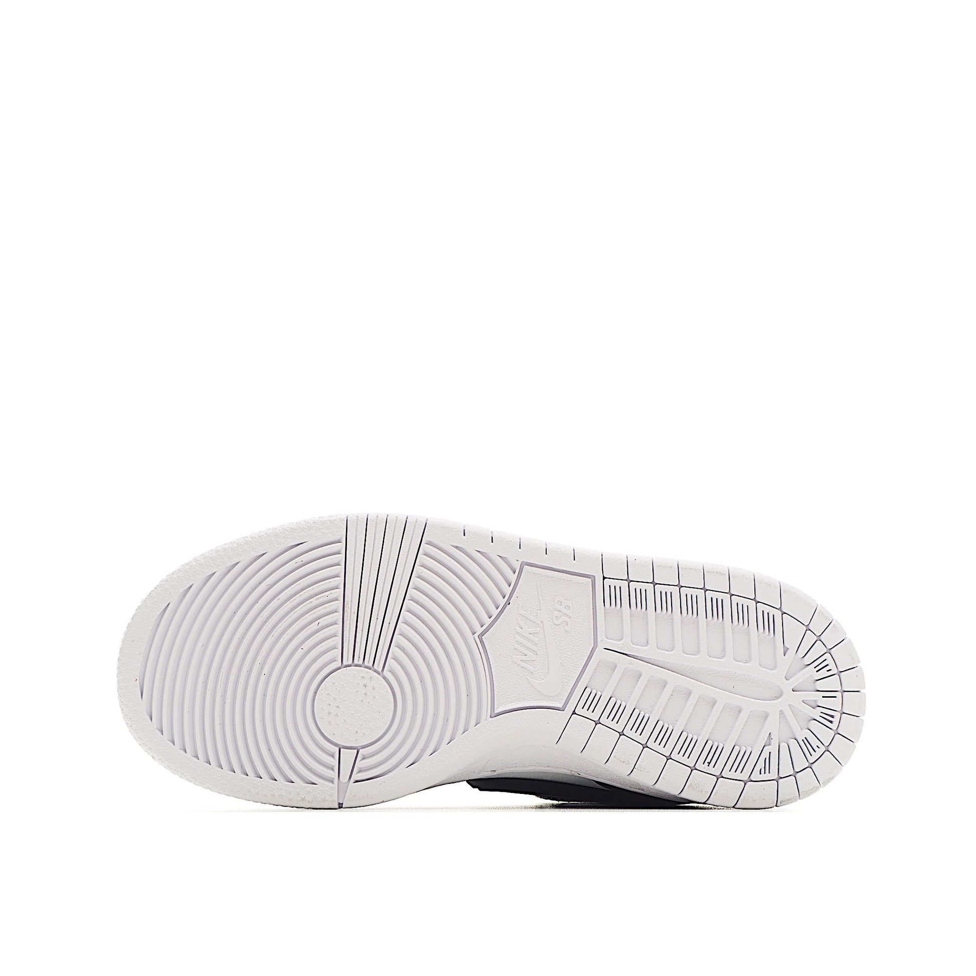 Nike Dunk High Top Swoosh " white, black"