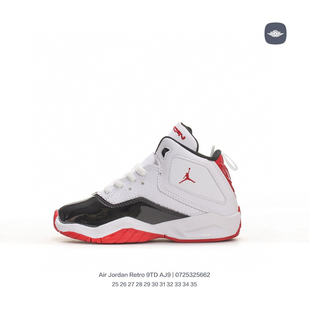 AJ12.5 generation children's retro leisure culture" white, black, red"