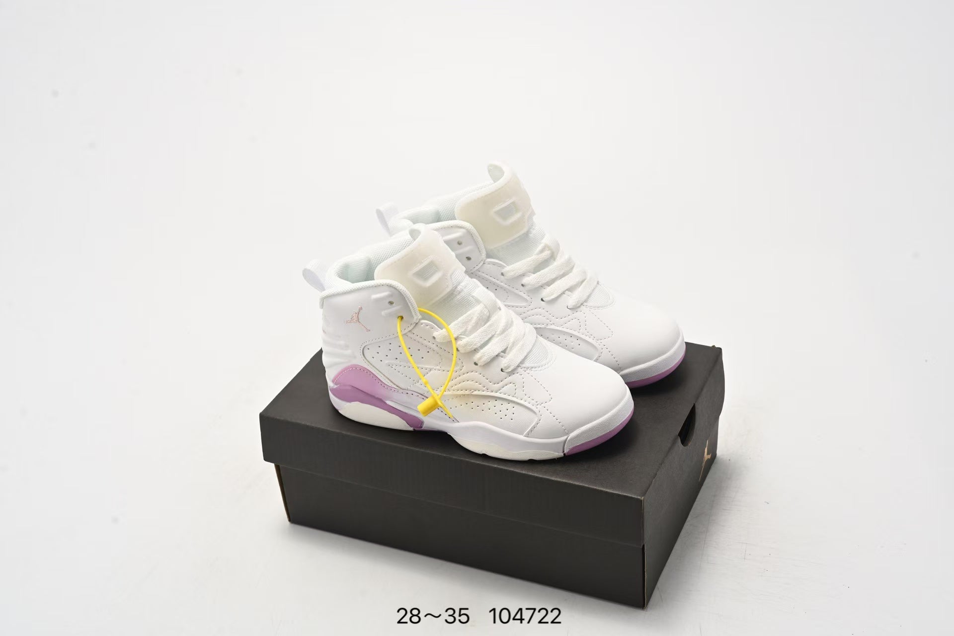 Jordan 678 series" white, dark pink"