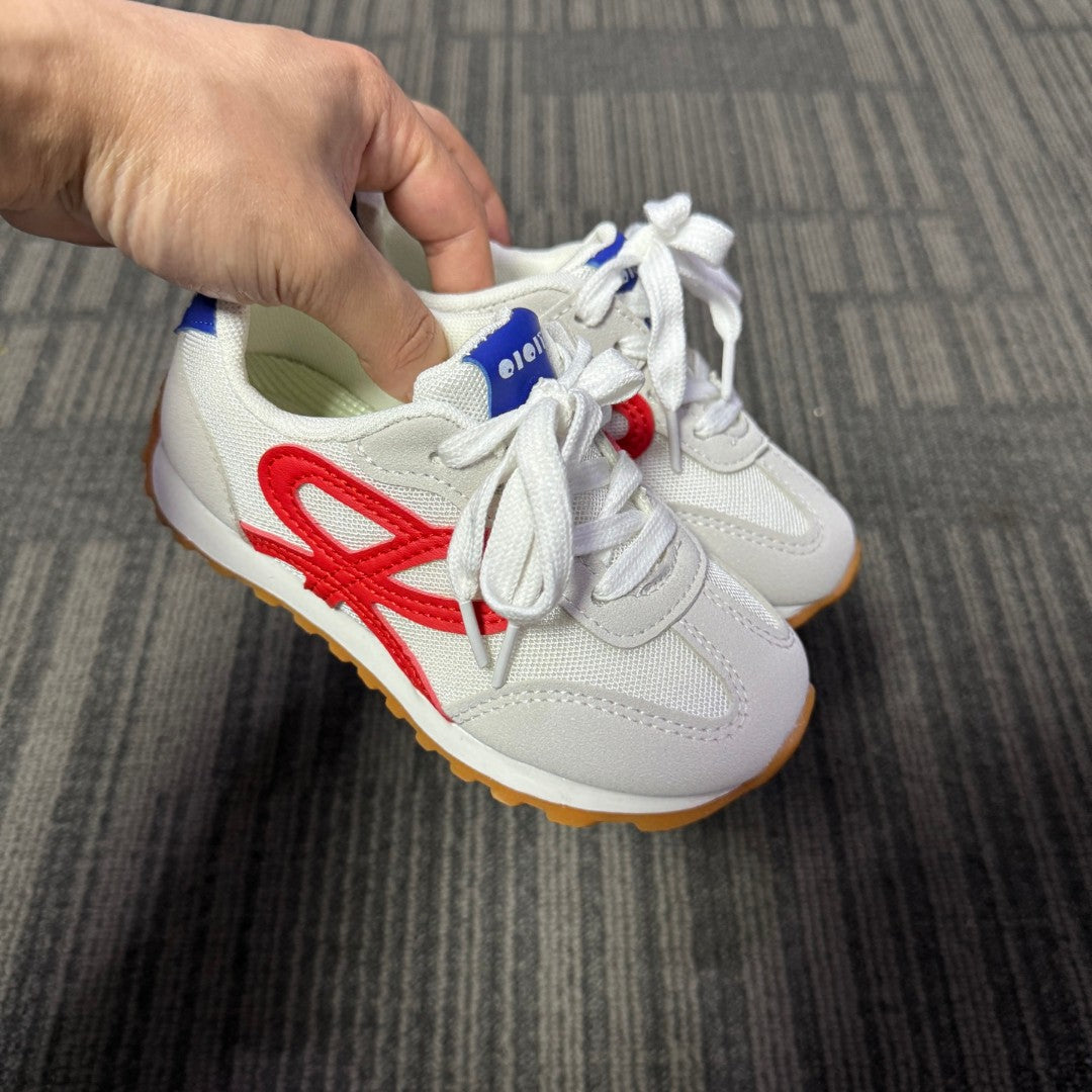 ASICS LOEWE co-branded model" off-white/light gray"