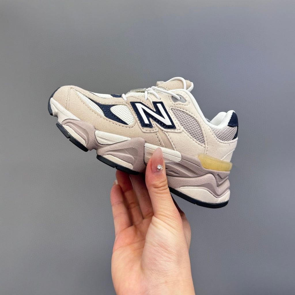 New Balance 9060 series retro versatile dad style elephant" cream"