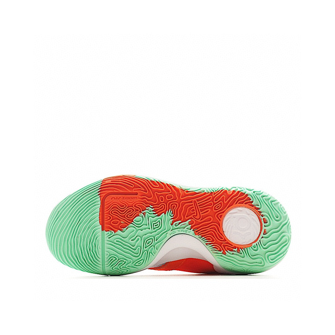 KD 5 basketball shoes" blue, mint green"