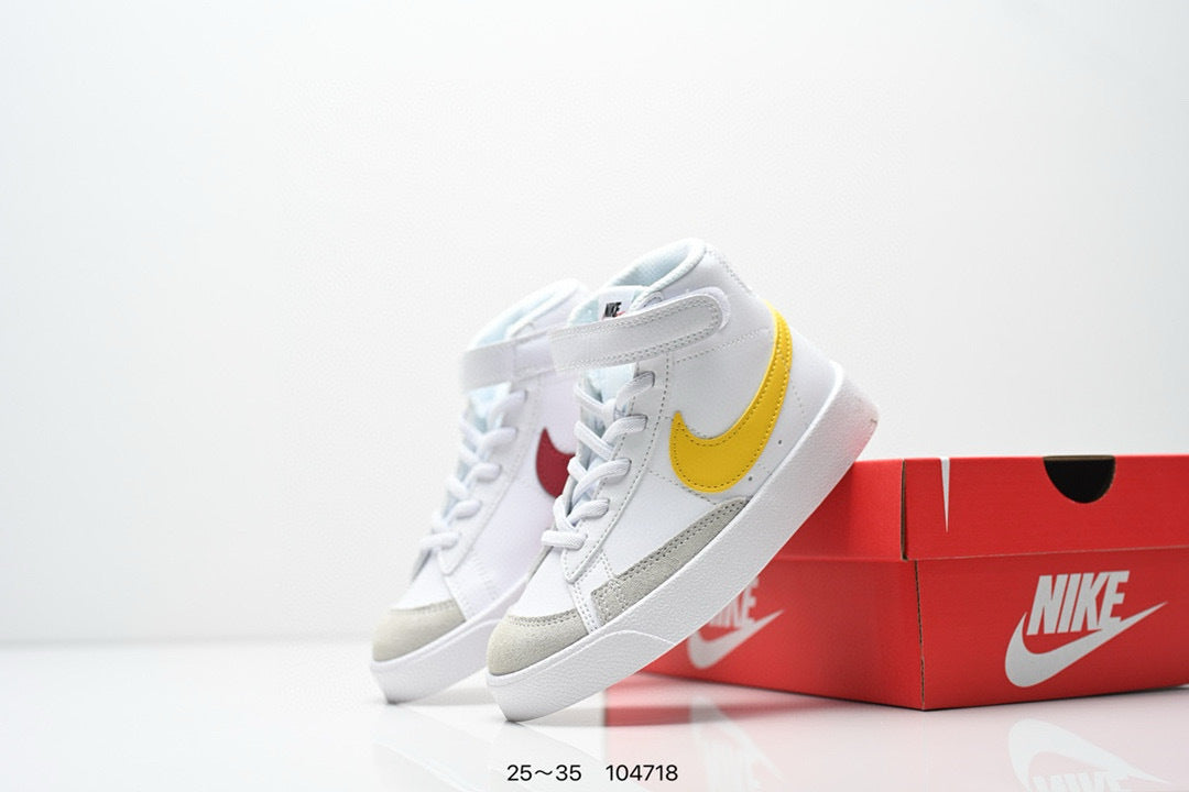 Nike Trail Blazers High-Top Velcro Kids Shoes