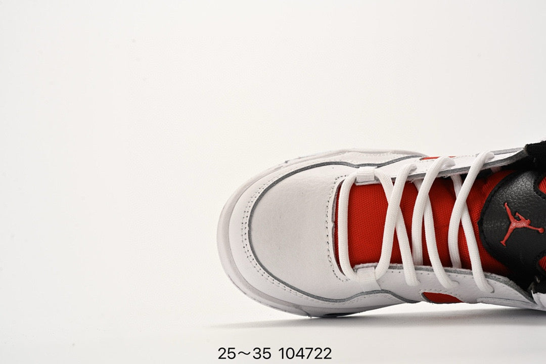 Jordan Fltclb91 series basketball shoes" white, red'