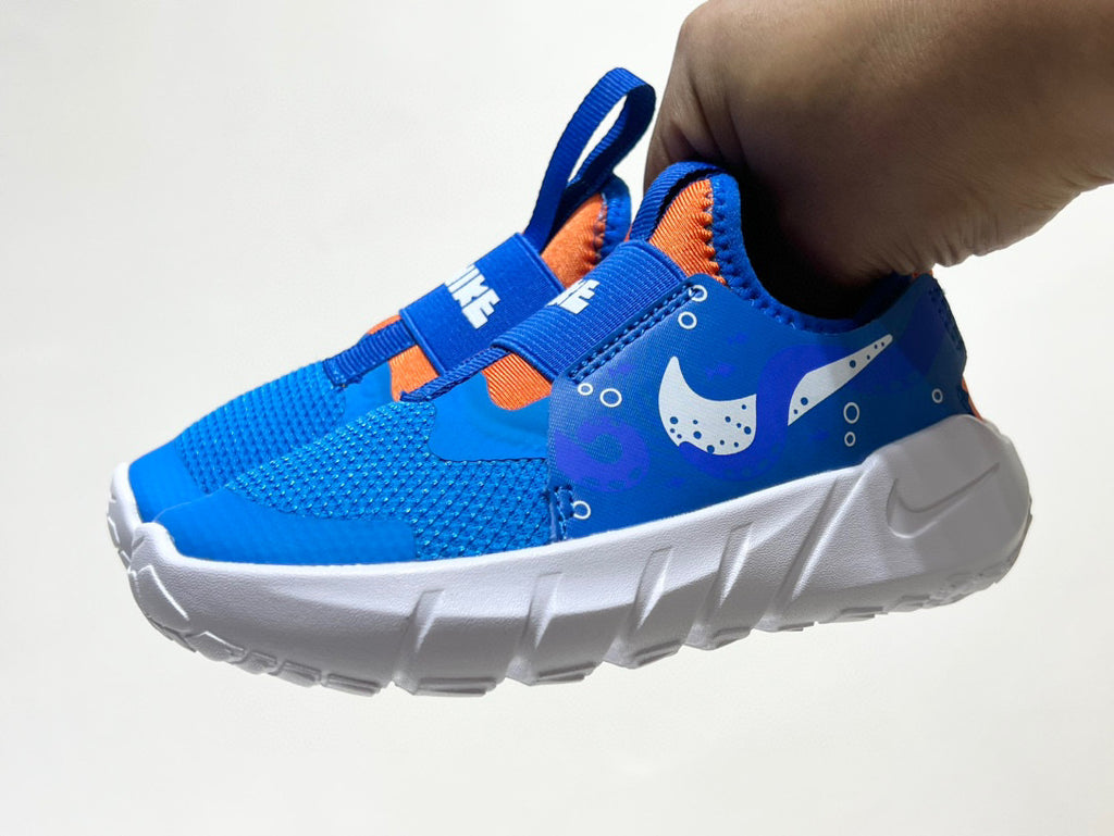 Nike's new barefoot slip" blue"