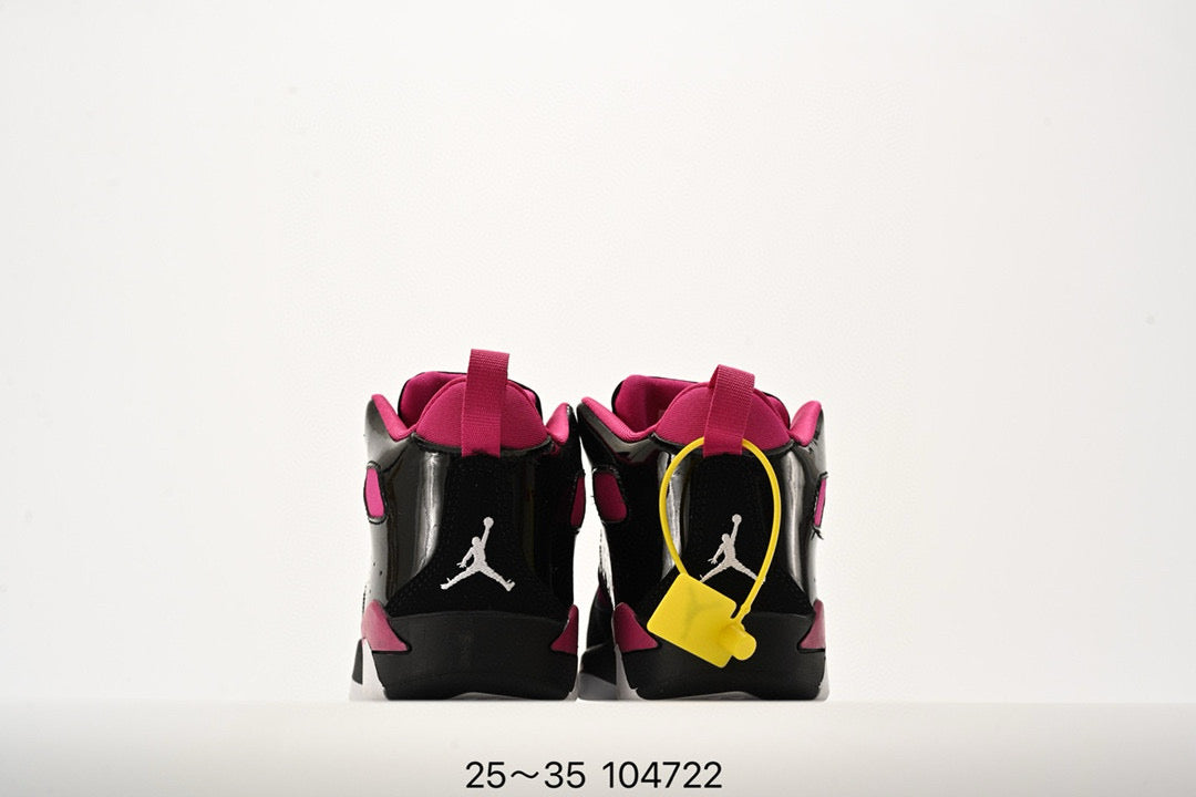 Jordan Fltclb91 series basketball shoes" black, purple"