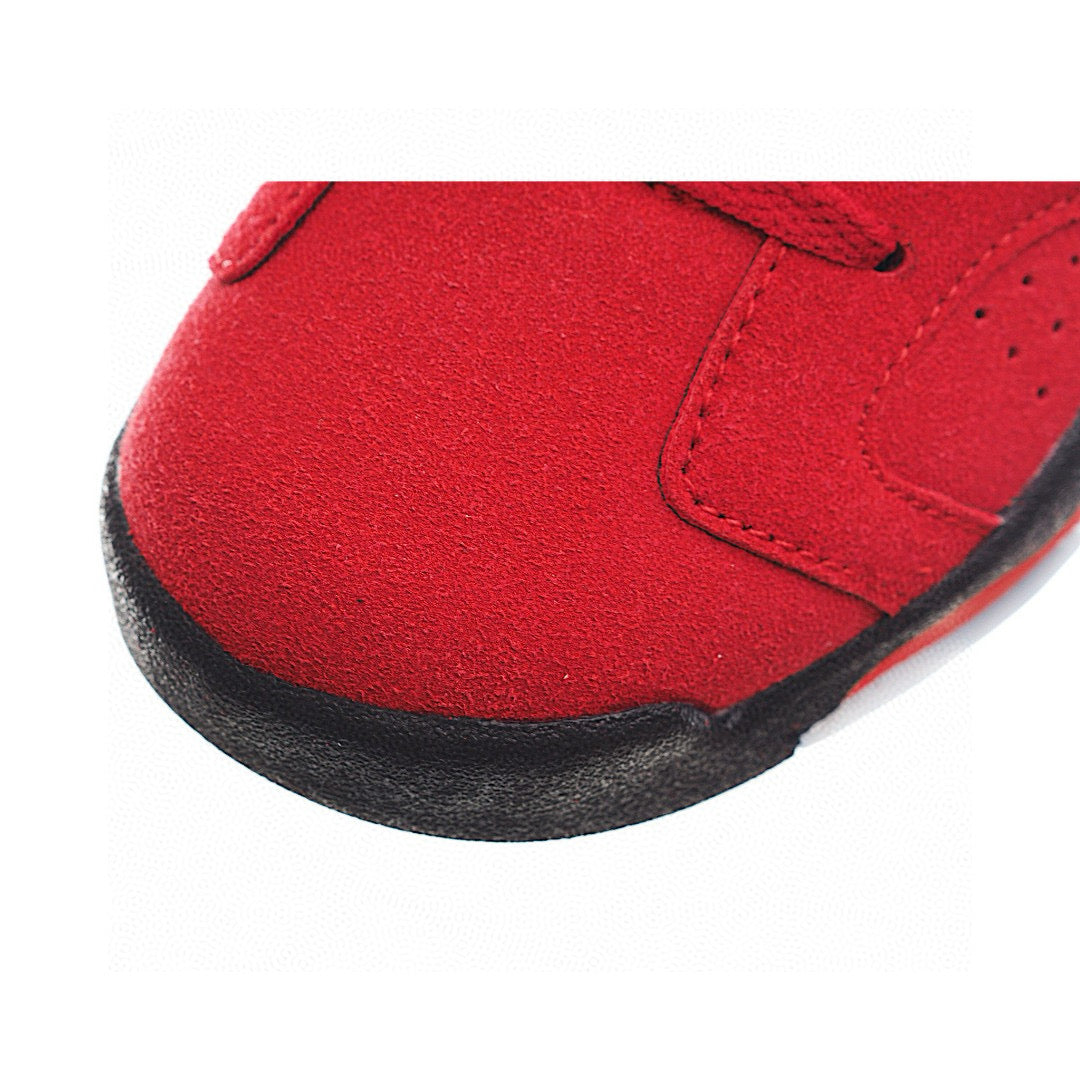 Joe 6 Air Cushion Basketball Shoes for Kids" red"