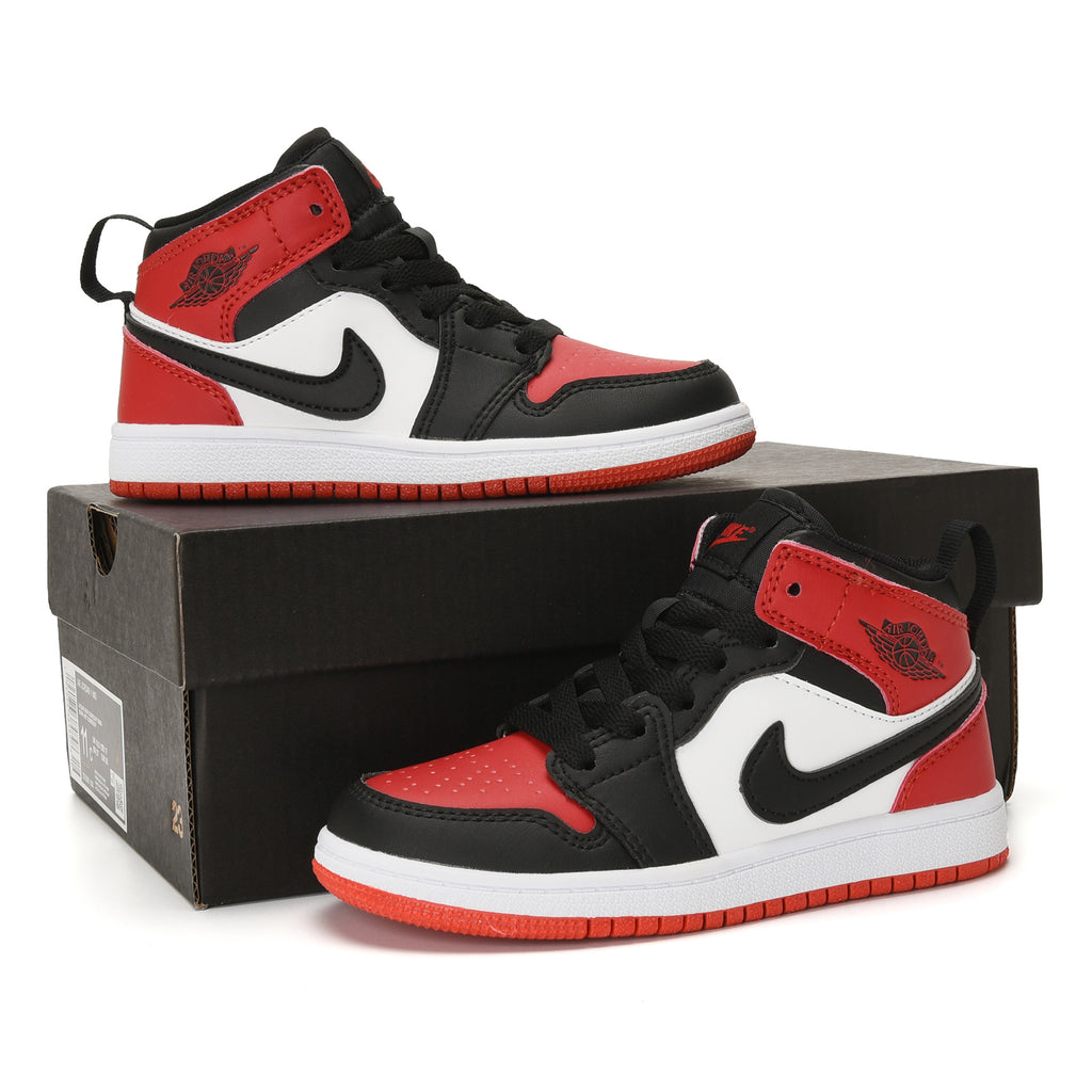 AJ-127"white, black, red"