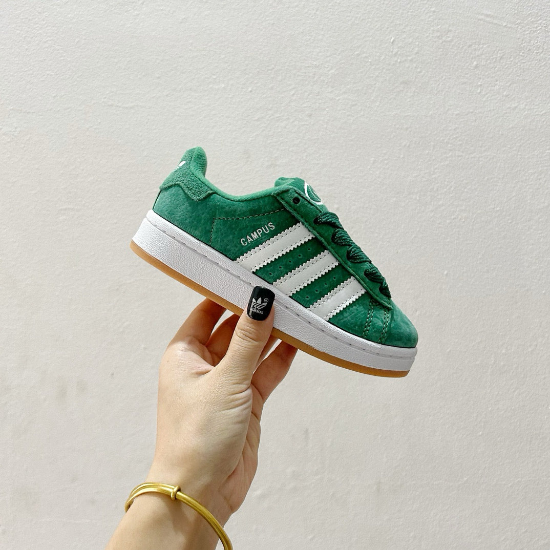 Adidas bread Dexter lace-up pig leather sneakers" green"
