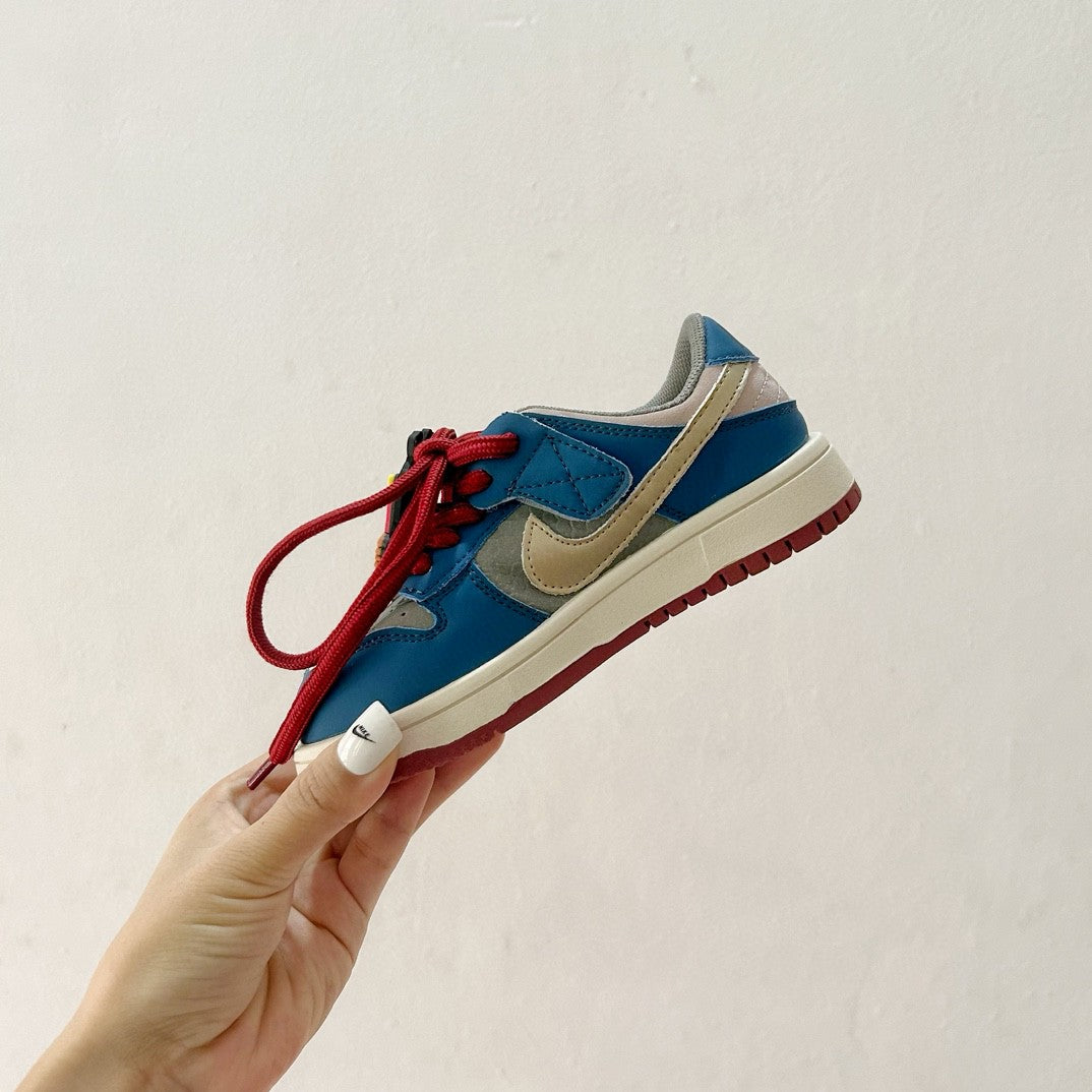 Joe 1 co-branded mid-cut children's shoes" blue"