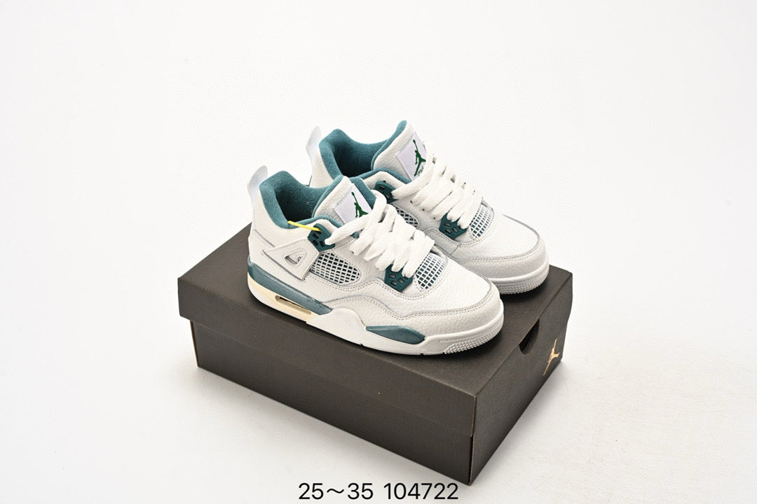 Joe 4 air cushion high quality children's shoes " white, green"