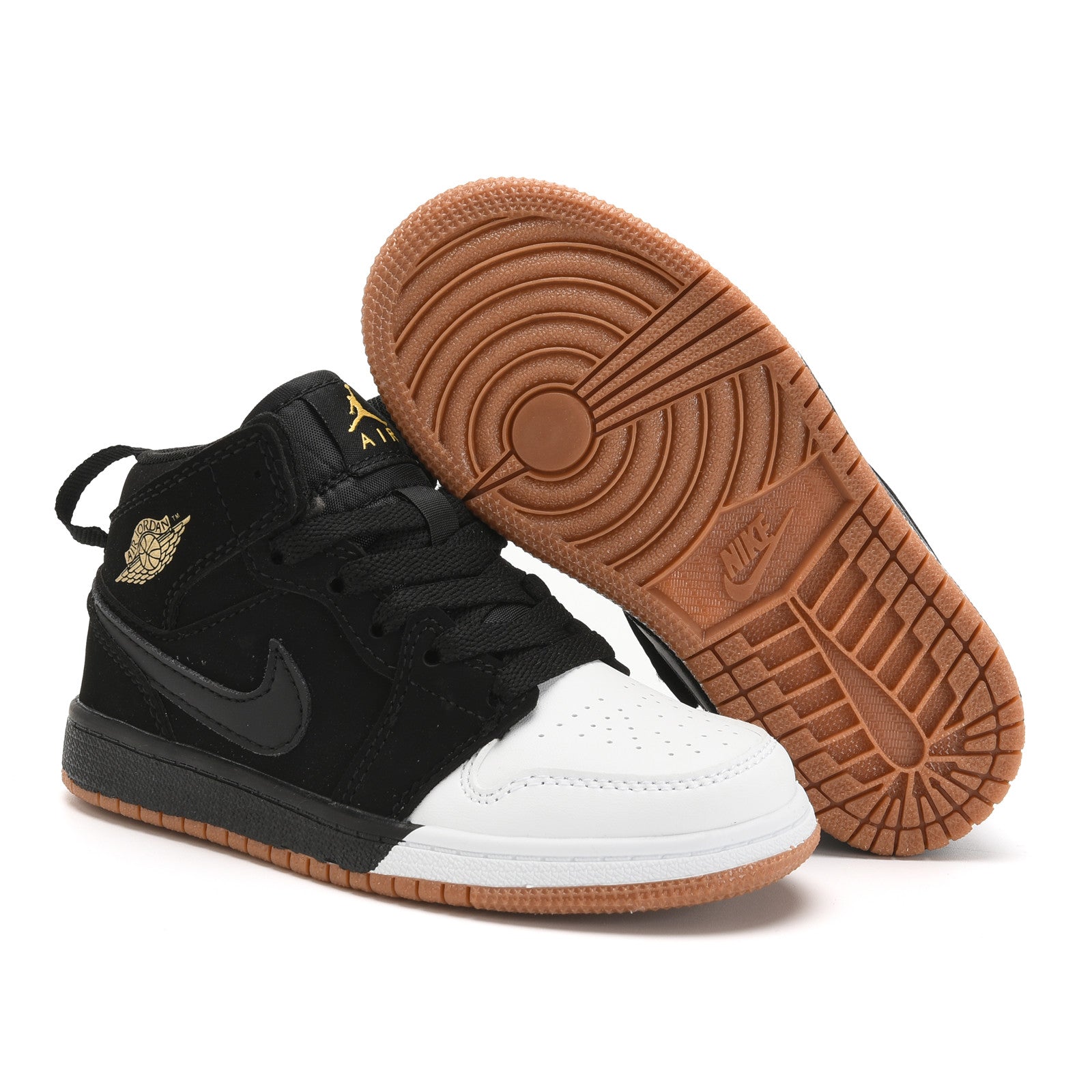 AJ-127" white, black"