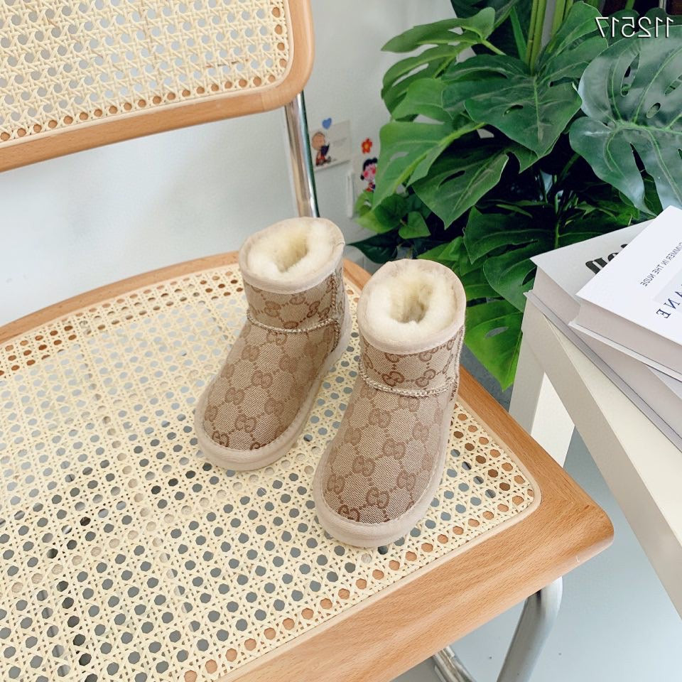 UGG Gucci Double G Logo Joint Model" beige"