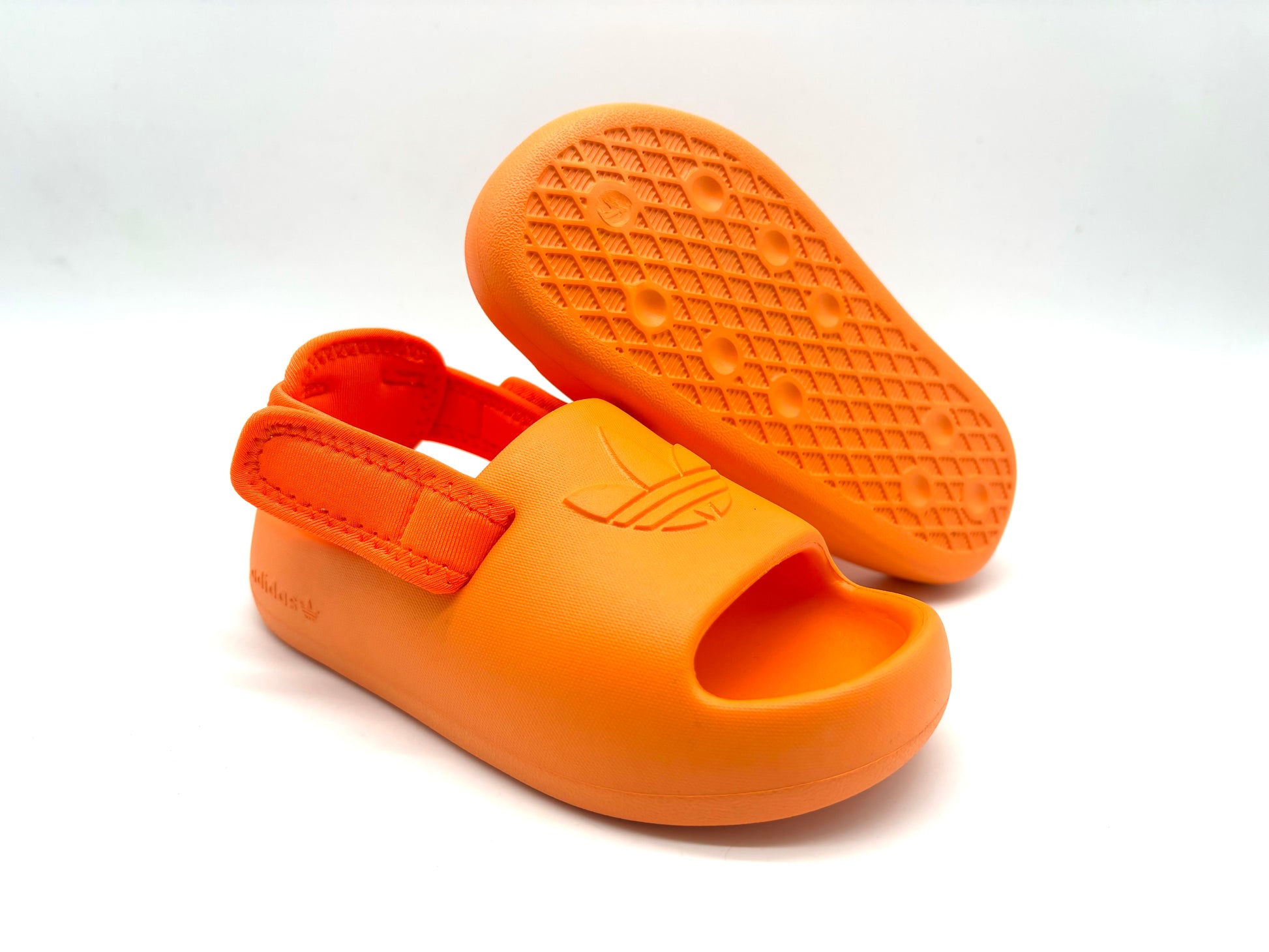 Adidas clover two-way open-toe outdoor " orange"