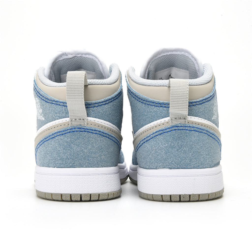 AJ-127" white, sky blue"