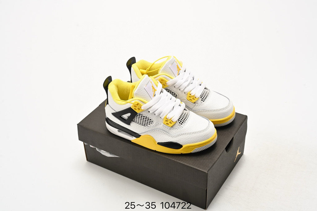 Joe 4 air cushion high quality children's shoes " white, yellow"
