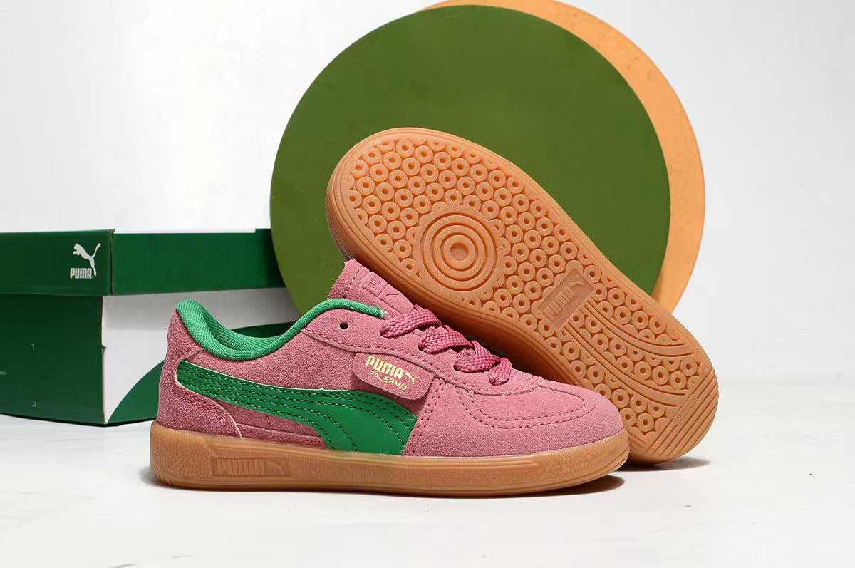 Puma Dexter joint casual children's sneakers "dark pink"