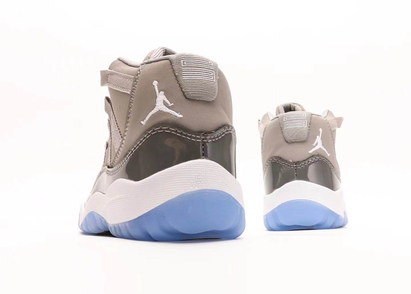 Joe 11 high-top high-quality children's shoes" basketball" cool gray"